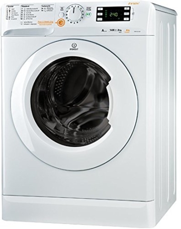 Indesit XWDE 861480X W DE Innex Waschtrockner / 1088 kWh/Jahr / 10000 Liter/Jahr / 8 kg Waschen / 6 kg Trocknen / Inverter-Motor / weiß - 1