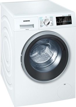 Siemens WD15G442 Waschtrockner / 1088 kWh / 8kg Waschen / 5kg Trocknen / Großes Display mit Endezeitvorwahl / weiß - 1